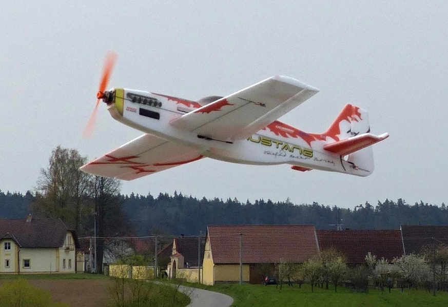 Mustang Rouge EPP 780mm Rc Factory Racer